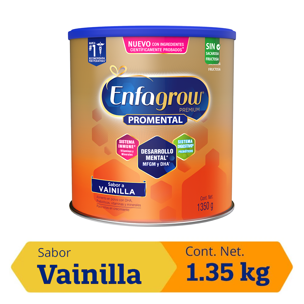 Enfagrow ® Promental Sabor Vainilla - Lata 1.35 Kg