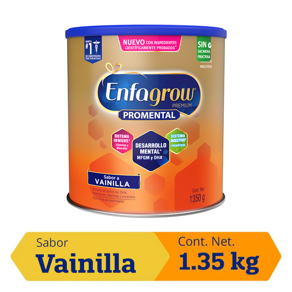 Enfagrow ® Promental Sabor Vainilla Lata Kg – Enfabebé Perú