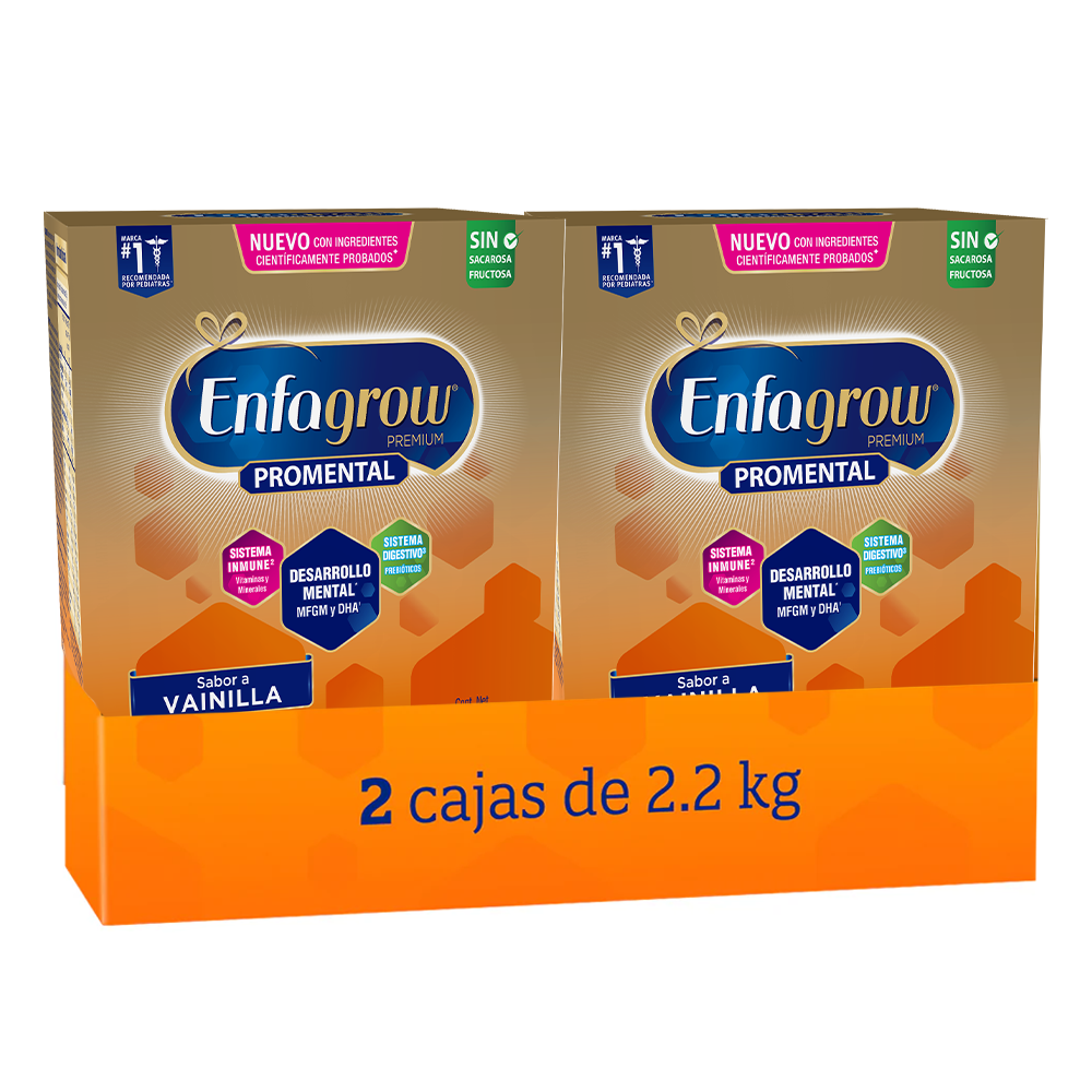 Enfagrow® Promental Sabor Vainilla - Pack 4.4 Kg