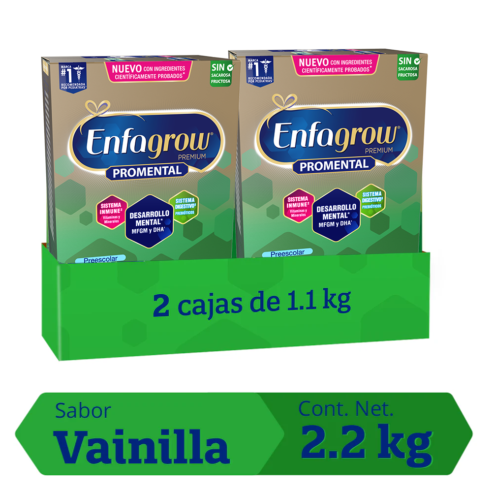 Enfagrow ® Promental Preescolar - Pack 2.2 Kg