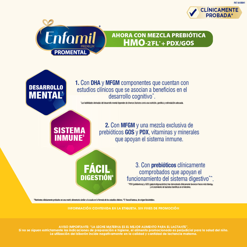 Enfamil ® Promental 1 - PACK Caja 1.1kg + Lata 850g