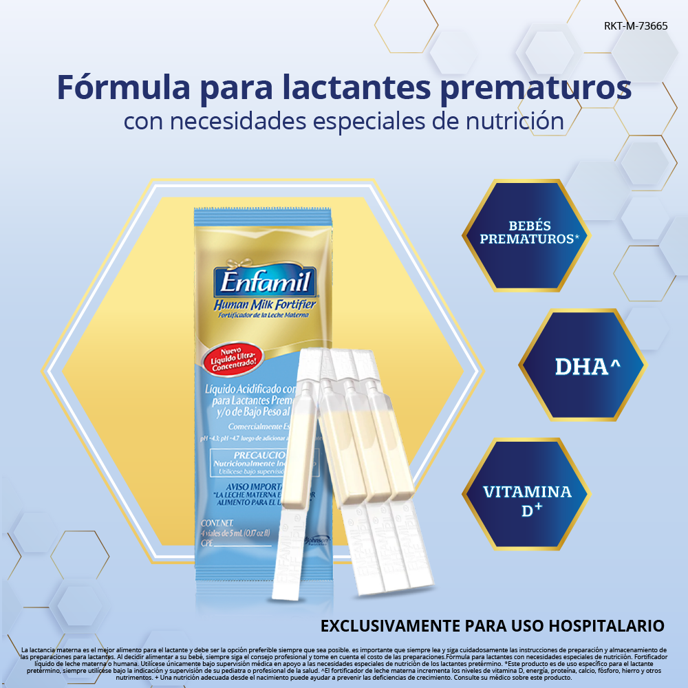 Enfamil ® Fortificador de leche materna líquido - 100 viales