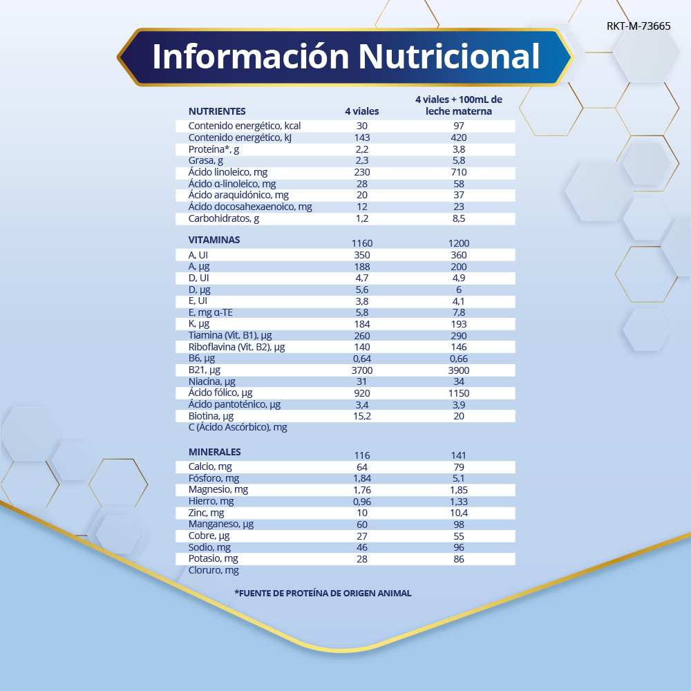 Enfamil ® Fortificador de leche materna líquido - 100 viales