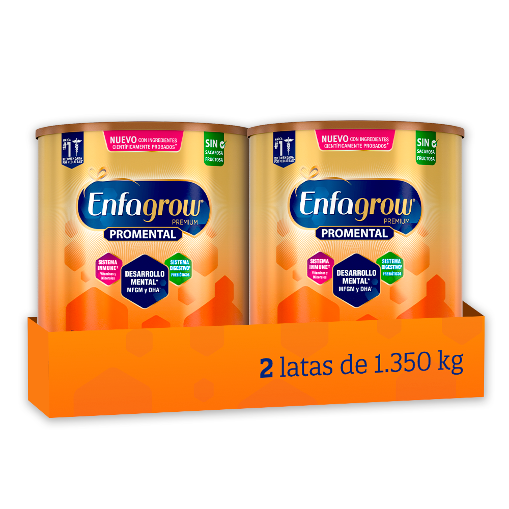 Enfagrow ® Promental Sabor Natural - Pack 2.7 Kg