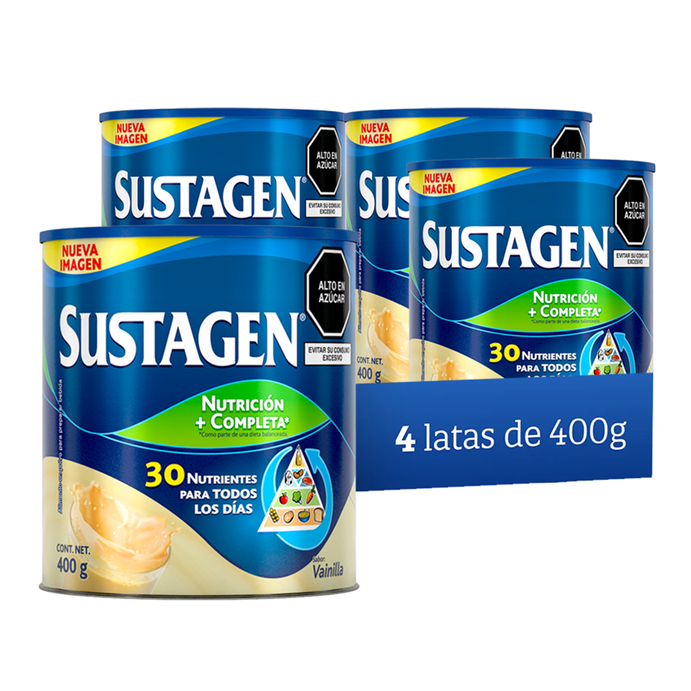 Sustagen® Nutrición + Completa -  Pack 1.6 Kg sabor Vainilla