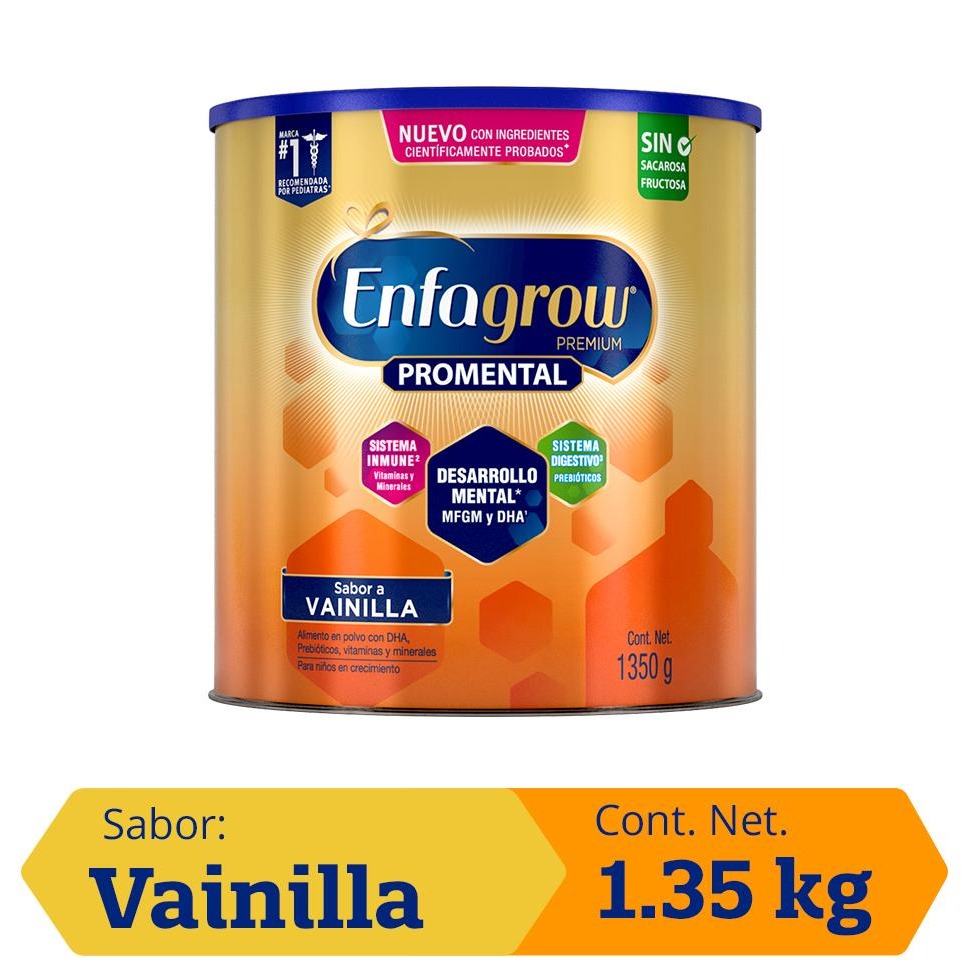 Enfagrow ® Promental Sabor Vainilla - Lata 1.35 Kg