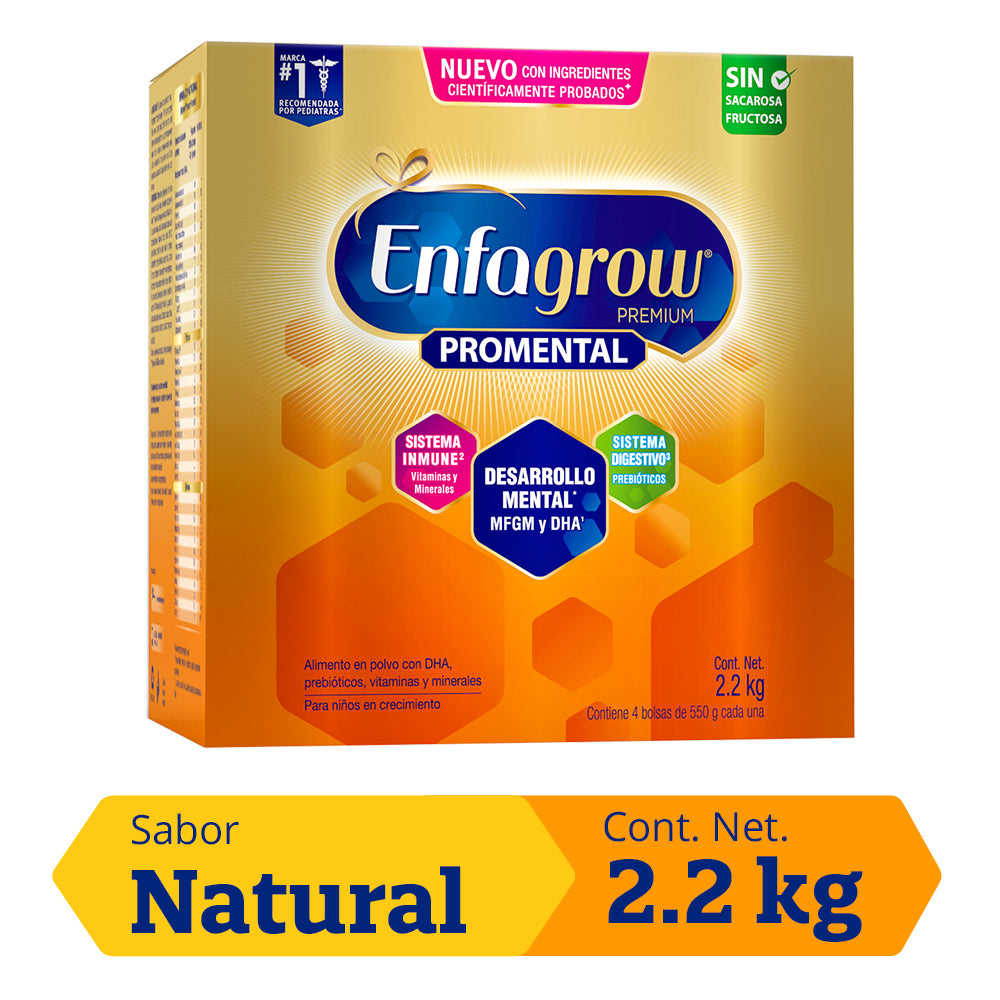 Enfagrow ® Promental Sabor Natural - Caja 2.2 Kg