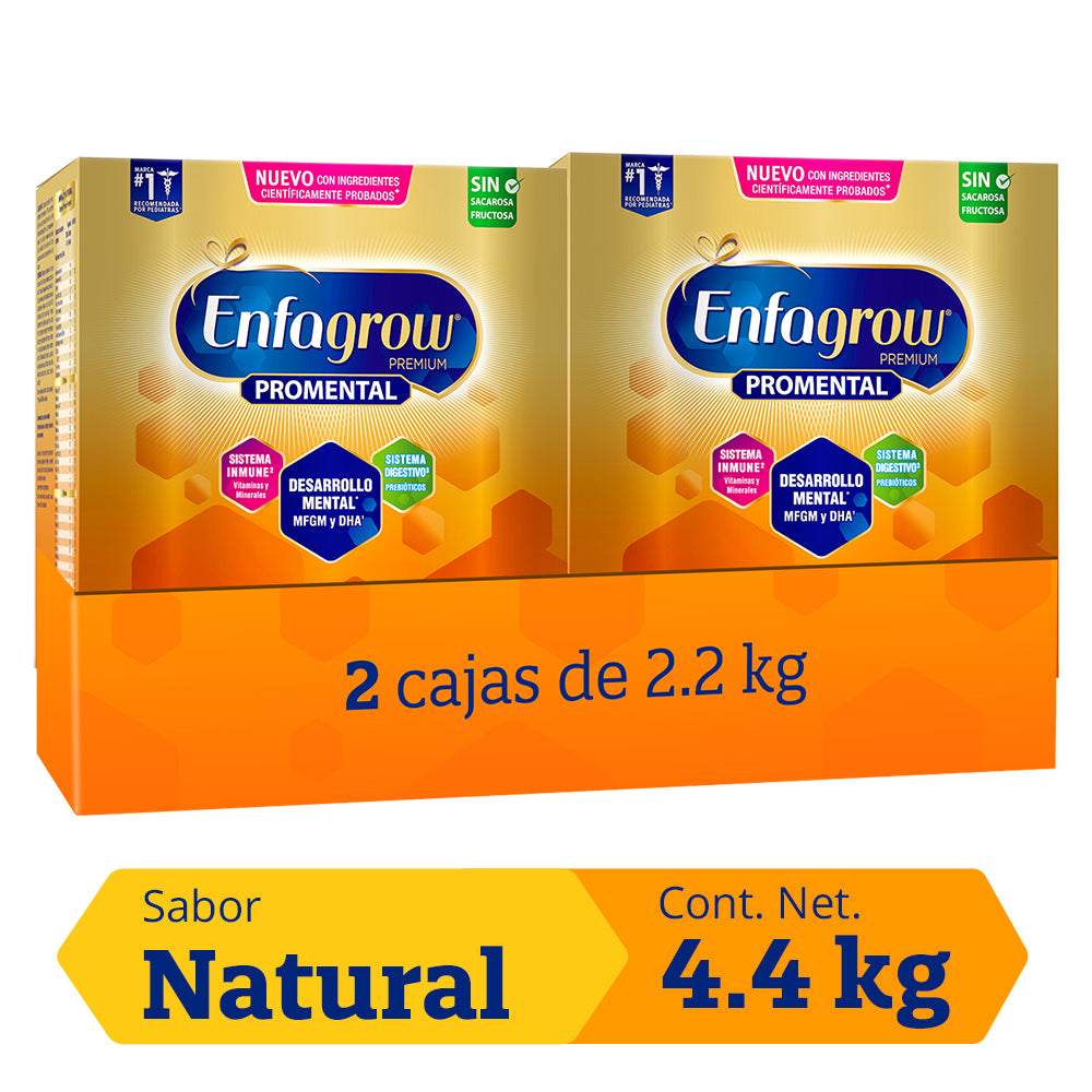 Enfagrow ® Promental Sabor Natural - Pack 4.4 Kg
