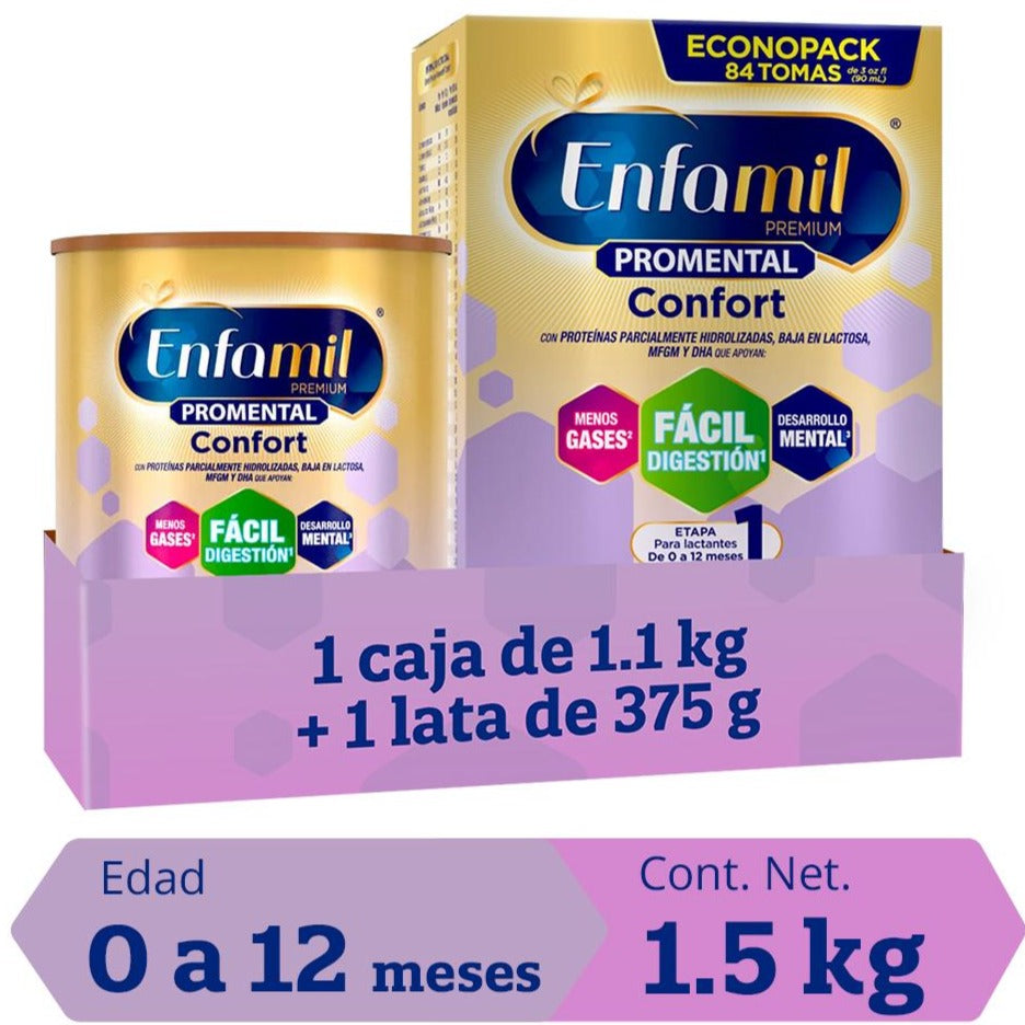 Enfamil ® Confort - Pack 4.8kg Lata 800 g x 6u