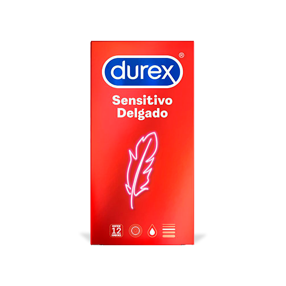 Durex® Sensitivo Delgado - Pack 24 condones