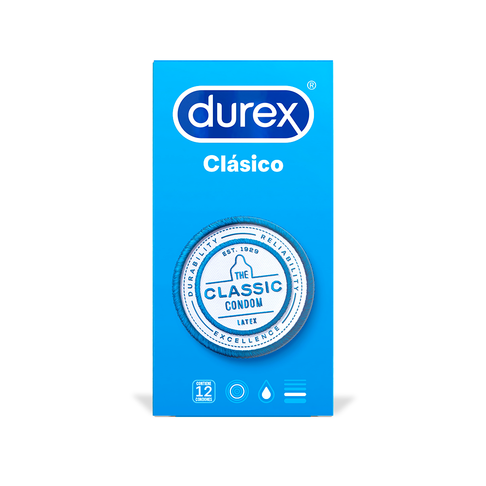 Durex ® Clásico - Pack 24 condones
